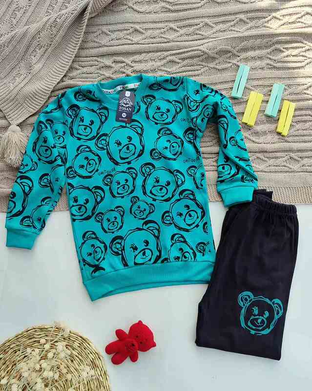 ست بلوز شلوار خرسی کد 702