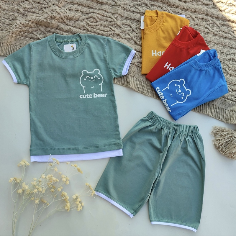 ست تیشرت شلوارک کد 943