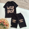 ست تیشرت شلوارک wild boy کد 2087