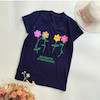 تیشرت تک طرح گل کد 3271 سایز 50 تا 65