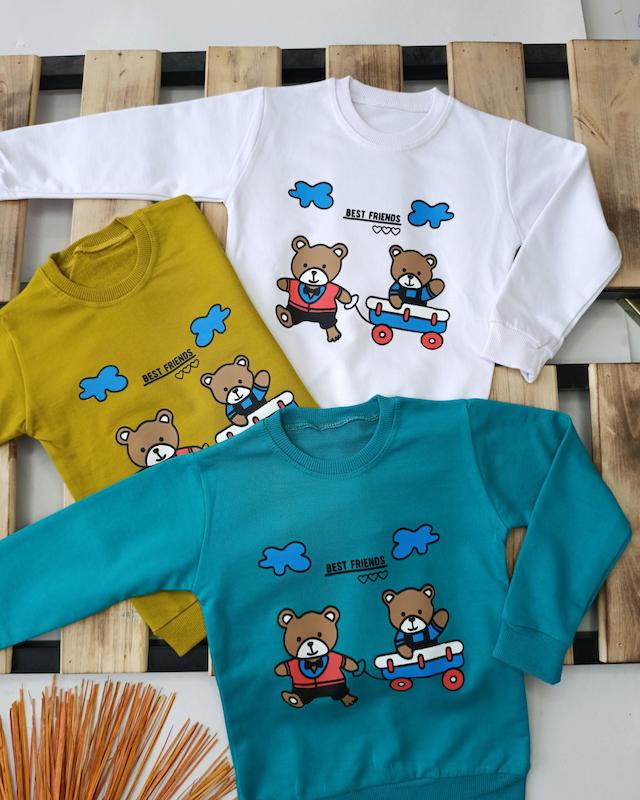 بلوز تک دو خرس کد 4403