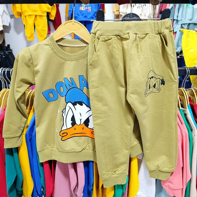 ست بلوز شلوار donald کد 3932 