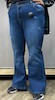 شلوار جین دمپا بوت کات  سایز بزرگ