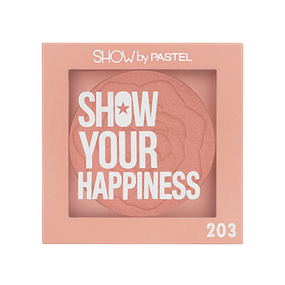 رژگونه پاستل (Pastel) مدل HAPPINESS شماره 203