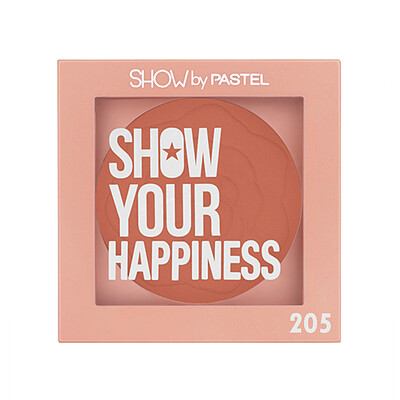 رژگونه پاستل (Pastel) مدل HAPPINESS شماره 205