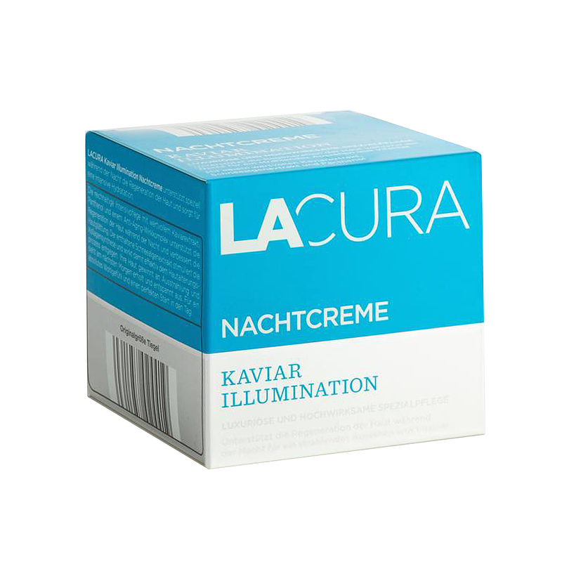 کرم مرطوب کننده و ضد چروک خاویار لاکورا(Lacura) مدل Caviar