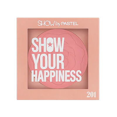 رژگونه پاستل (Pastel) مدل HAPPINESS شماره 201