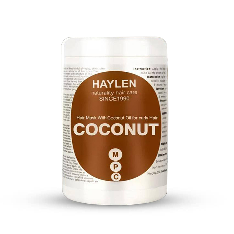 ماسک مو بدون سولفات نارگیل (COCONUT) هایلن (HAYLEN) 