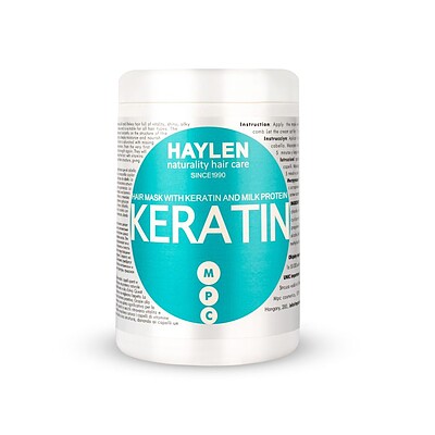 ماسک مو بدون سولفات کراتین (KERATIN) هایلن (HAYLEN) 