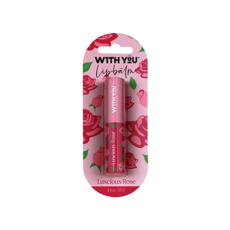 بالم لب ویت یو (WITH YOU) مدل LUSCIOUS ROSE
