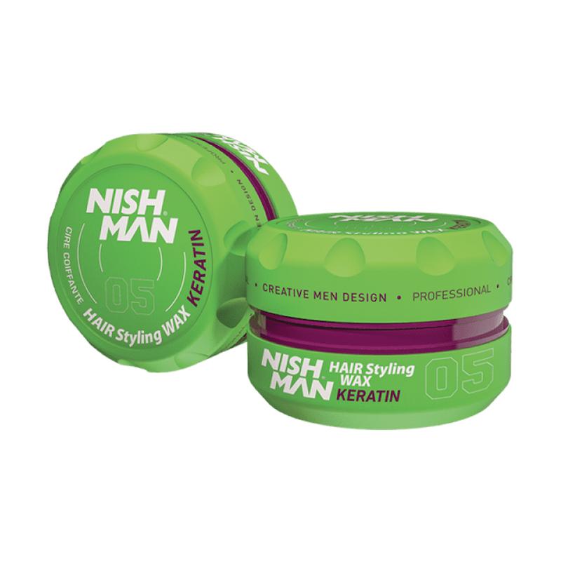 واکس مو نیشمن (NISHMAN) مدل KERATIN شماره 05