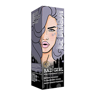 رنگ مو فانتزی بد گرل (BAD GIRL) رنگ ICE DRAGON