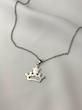 ست گردنبند و گوشواره تاج نقره‌ای Queen Star