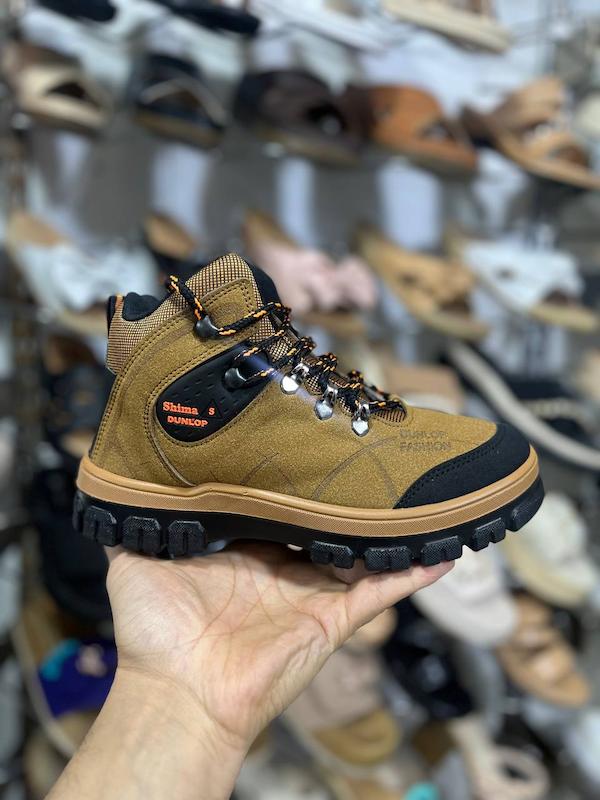 کفش کتانی شیما مدل دانلوپ ساقدار کوهنوردی زمستانی
