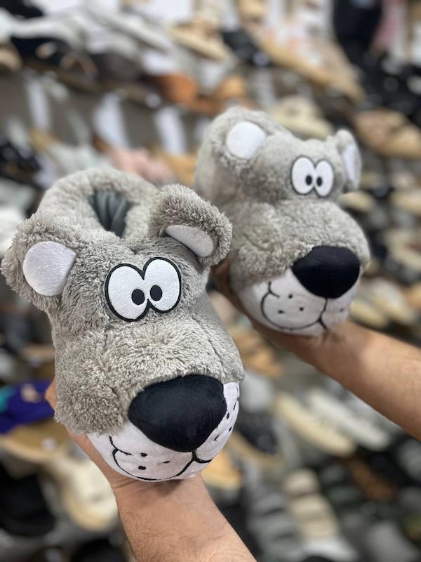 پاپوش عروسکی زنانه پاپا مدل جسی بیستراک دمپایی عروسکی ست مادر فرزندی