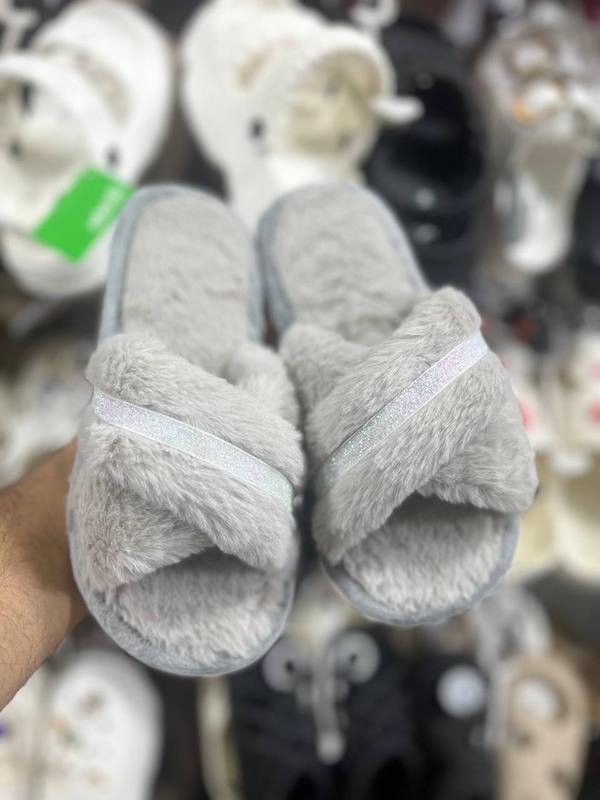 دمپایی زنانه پولیشی پاپا مدل اسکاتلندی 