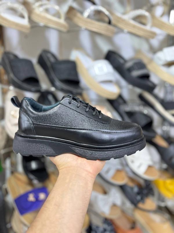 کفش مجلسی مردانه چرم طبیعی چرم اصل طبی تبریز رخشی سایز ۴۱