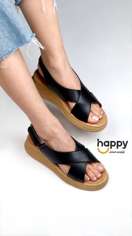 صندل زنانه طبی هپی مدل آویدا صندل تابستانی زنانه