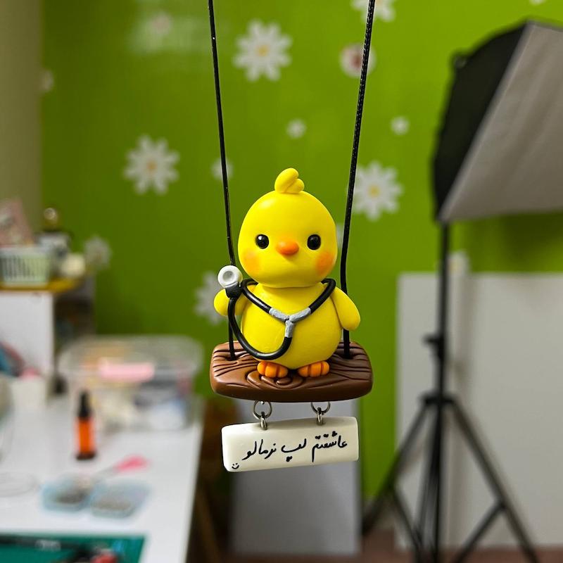 اویز ماشین جوجه پزشک