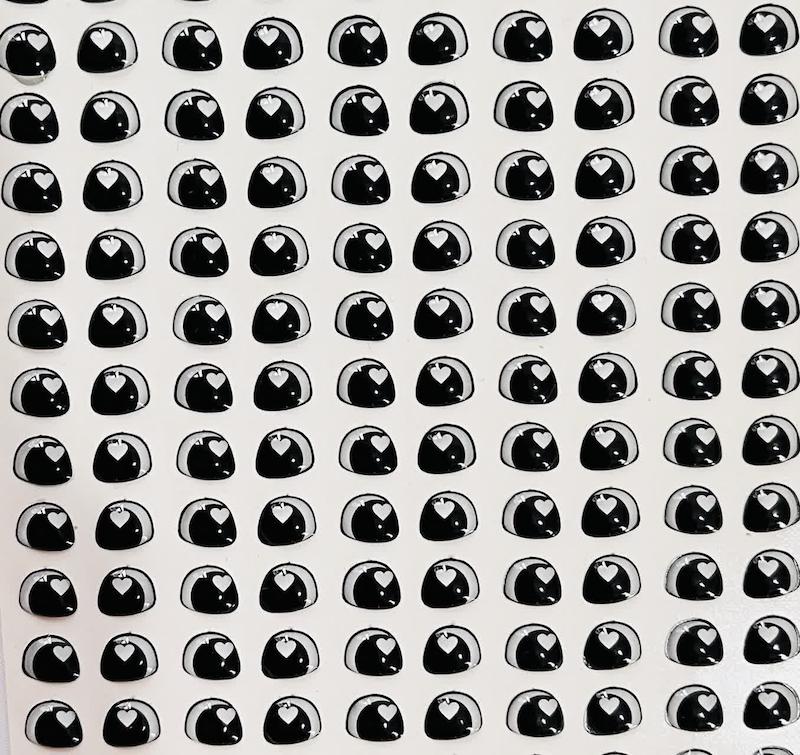 چشم رزینی7میل کد32تعداد20ج