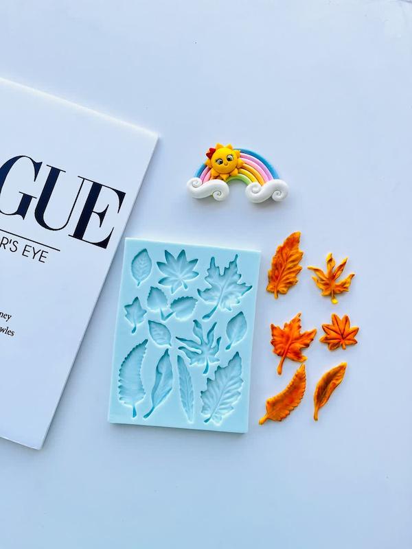 مولد برگ پاییزی مناسب گردنبند گوشواره و....بازاری 