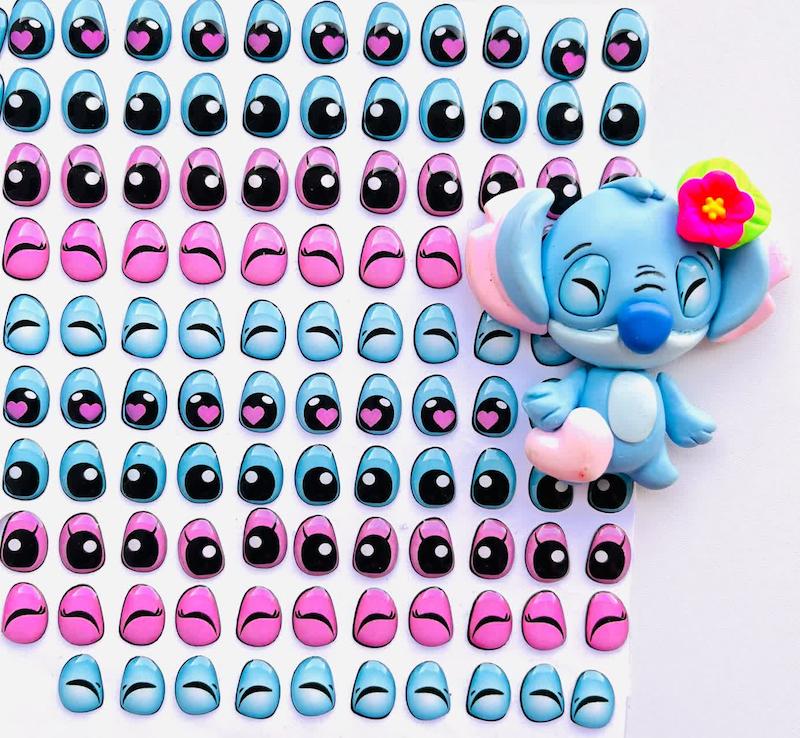 چشم استیج رزینی ده جفت 