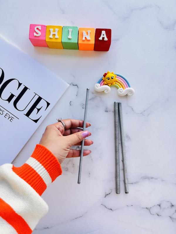 میله طرح دارسایز ریز