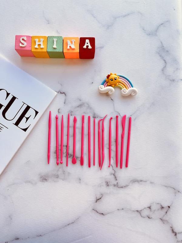 ابزارفوندانت ریزصورتی 