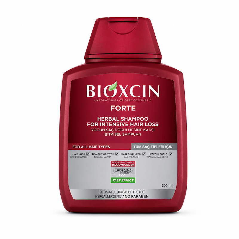 شامپو ضدریزش بیوکسین Bioxcin مدل Forte Fast Effect