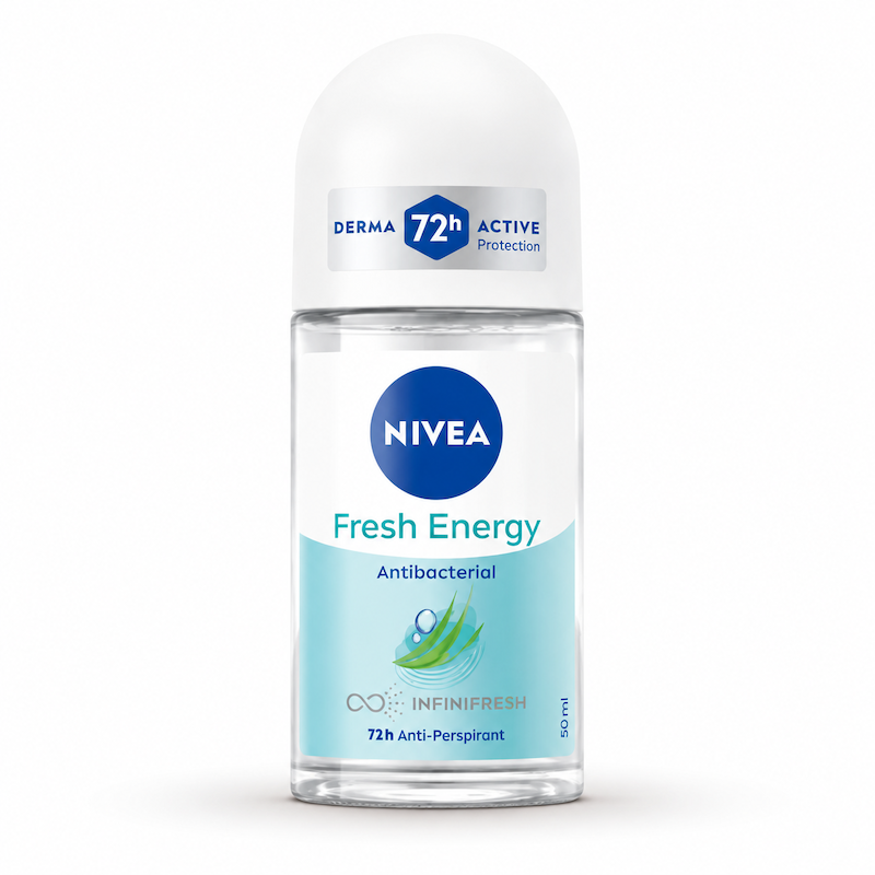 رول ضد تعریق زنانه نیوا Nivea مدل Fresh Energy 72h Anti-Perspirant