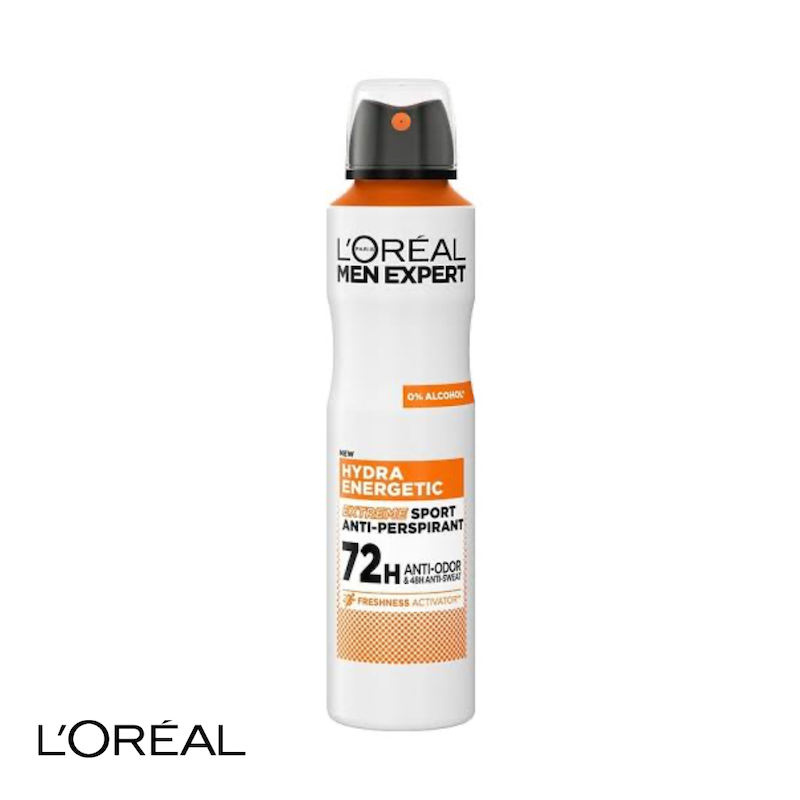 اسپری ضدتعریق مردانه لورال Loreal مدل Hydra Energetic