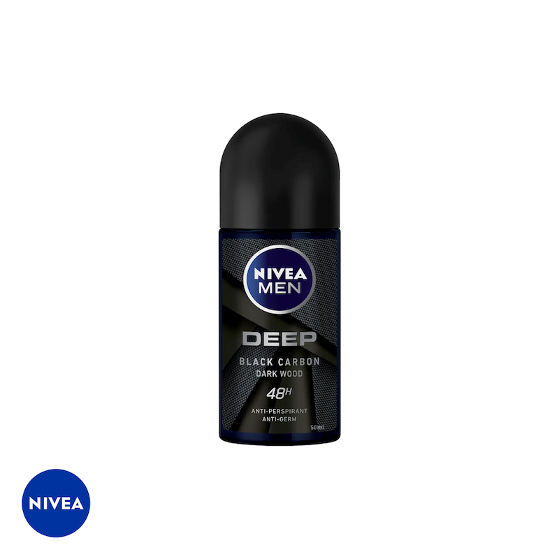رول ضد تعریق نیوا Nivea مدل DEEP BLACK 48h
