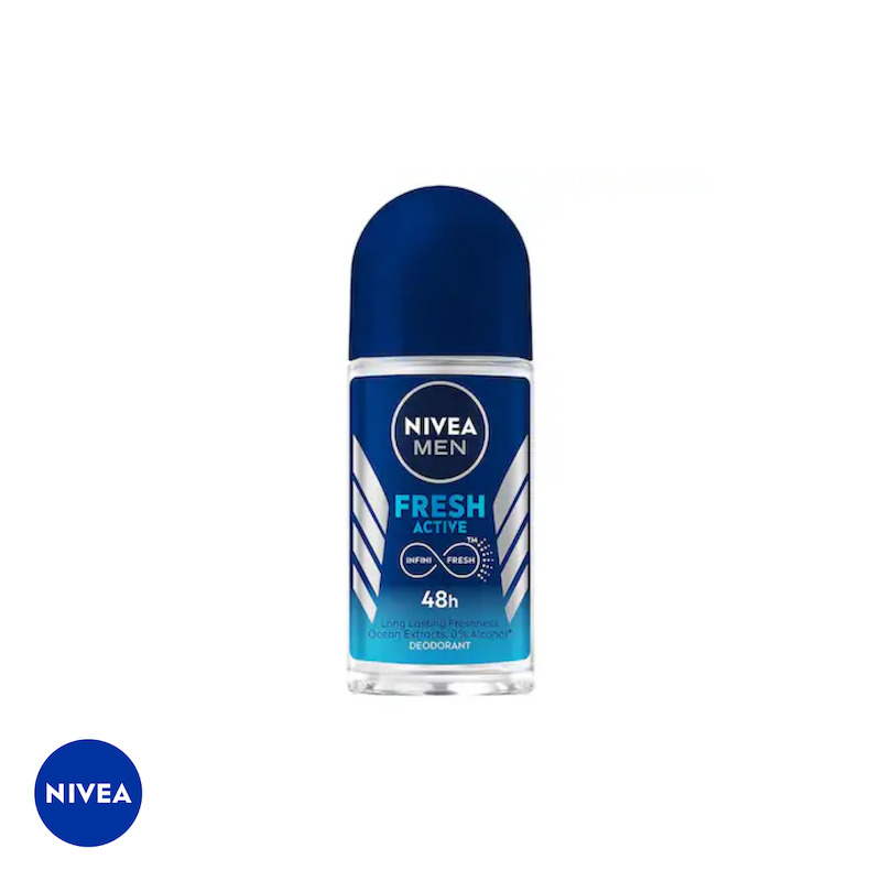 رول ضد تعریق نیوا Nivea مدل FRESH ACTIVE 48h