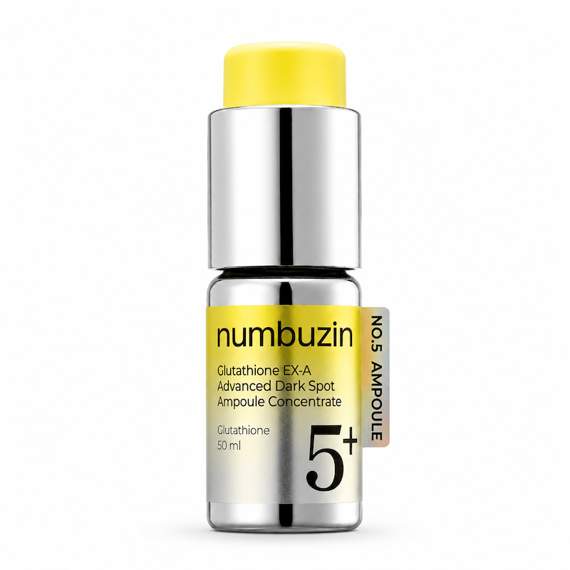 سرم دو مرحله‌ای ضد لک نامبوزین Numbuzin مدل +5 Glutathione TXA