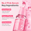 سرم حجم دهنده PDRN و کلاژن رز نامبوزین numbuzin No.2 Rose PDRN Collagen Plumping Serum
