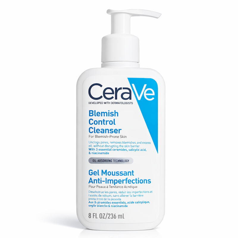 ژل شست و شوی صورت کنترل آکنه و جوش سراوی CeraVe