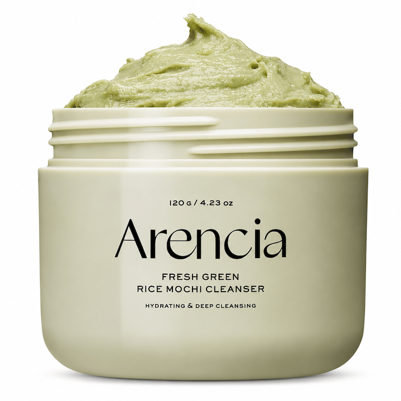 شوینده ضد جوش و جمع کننده منافذ موچی برنج و چای سبز آرنسیا Arencia Fresh Green Rice Mochi Cleanser