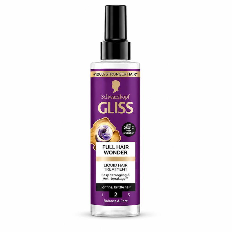 اسپری دوفاز مراقبت مو ضدریزش گلیس Schwarzkopf Gliss Full Hair Wonder