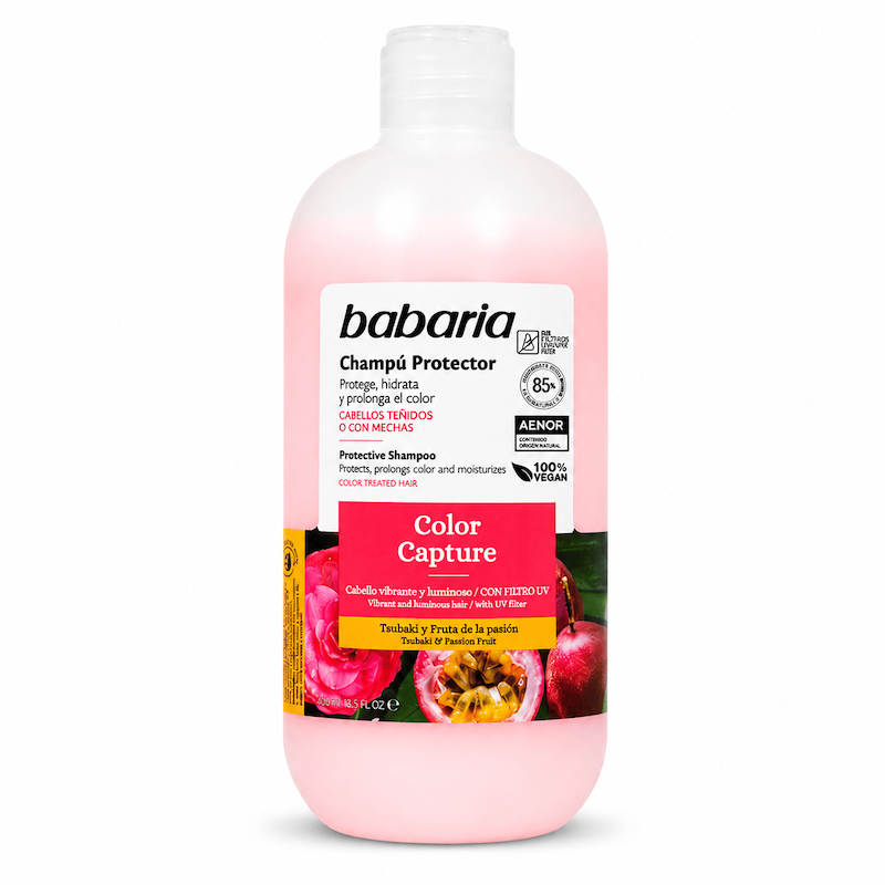 شامپو موهای رنگ شده باباریا Babaria Color Capture Shampoo