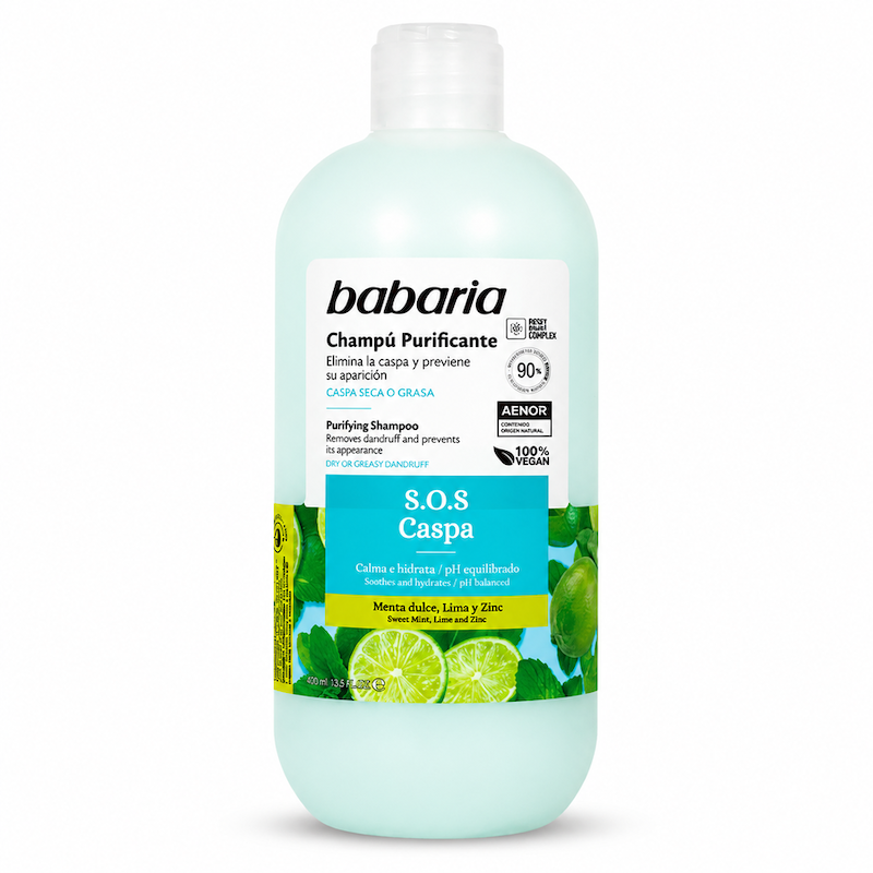 شامپو ضدشوره باباریا Babaria S.O.S Caspa Shampoo