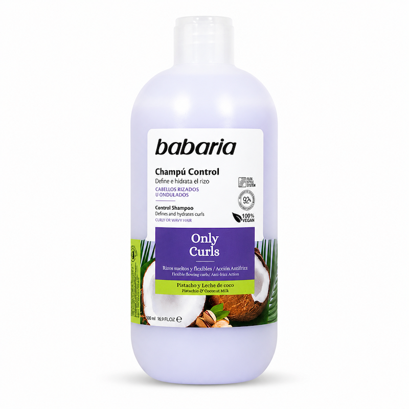 شامپو موهای فر باباریا Babaria Waves Curls Shampoo