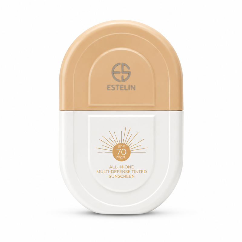 کرم ضد آفتاب آل این وان 70 PA+++ spf استیلن All In One PA+++ Sunscreen Cream spf 70 Estelin