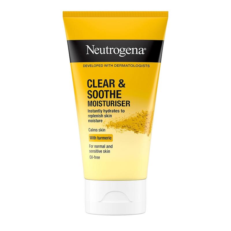 کرم مرطوب کننده و آبرسان زردچوبه نوتروژینا Soothing Clear moisturizer Gel Neutrogena