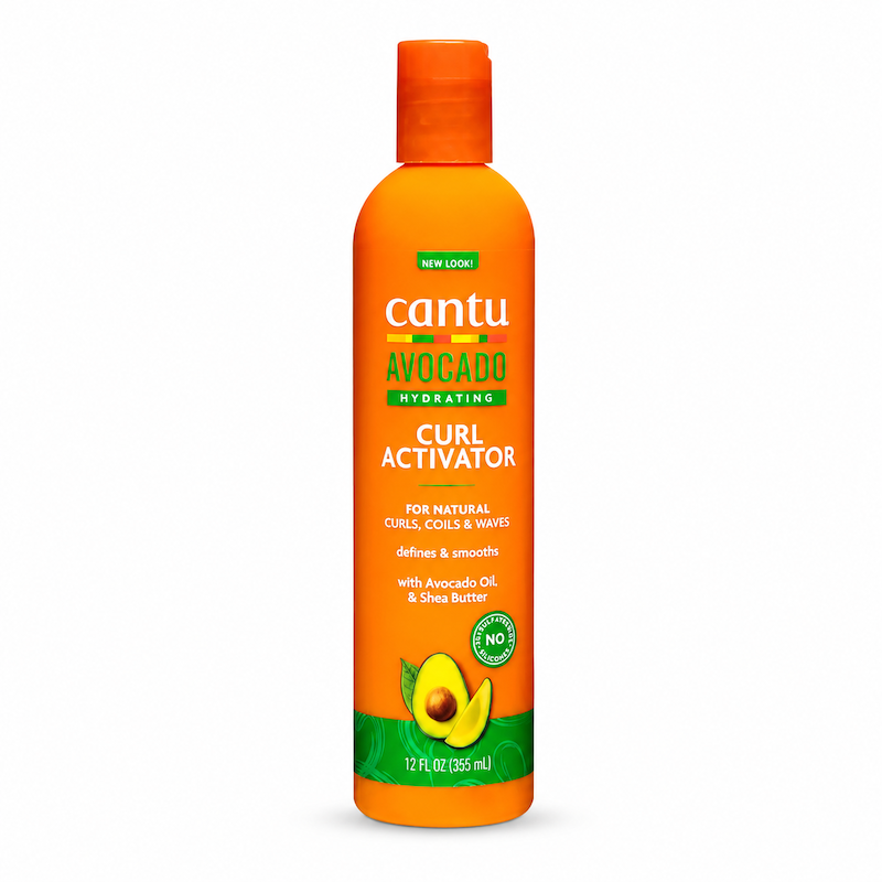 کرم مو فعال‌کننده فر (اکتیویتور) و آبرسان آووکادو کانتو/کنتو Cantu Hydrating Curl Activator Avocado