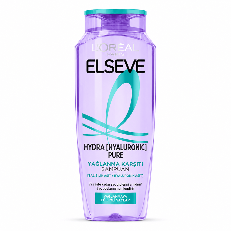 شامپو مو آبرسان ریشه چرب لورال Hydra Pure Hydrating shampoo Loreal