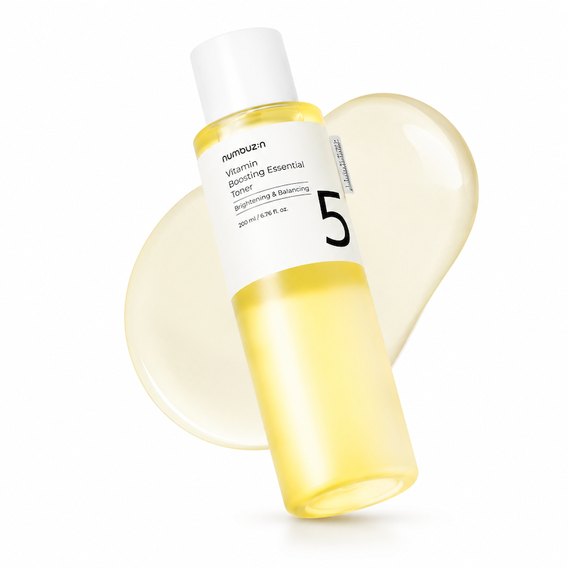 تونر روشن کننده گلوتاتیون نامبوزین Numbuzin No.5 Vitamin Boosting Essential Toner