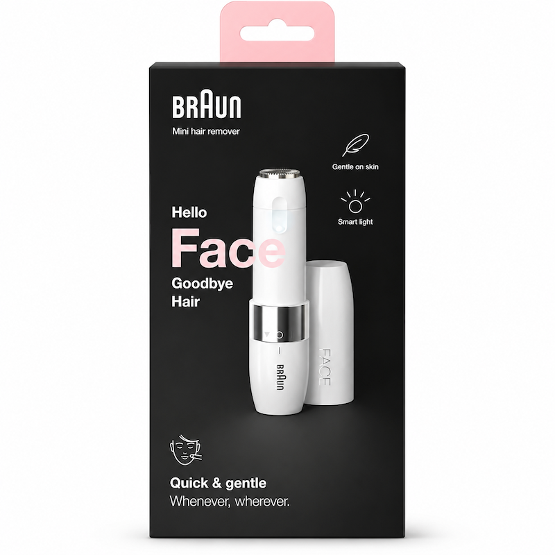 ماشین اصلاح مینی صورت مدل اف اس 1000 براون Trimmer Face Mini model fs 1000 braun