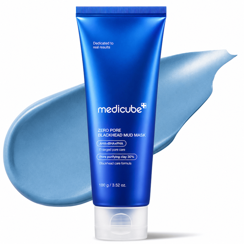 ماسک رفع منافذ و ضدجوش سرسیاه مدی کیوب/مدیکیوب medicube zero pore blackhead mud mask