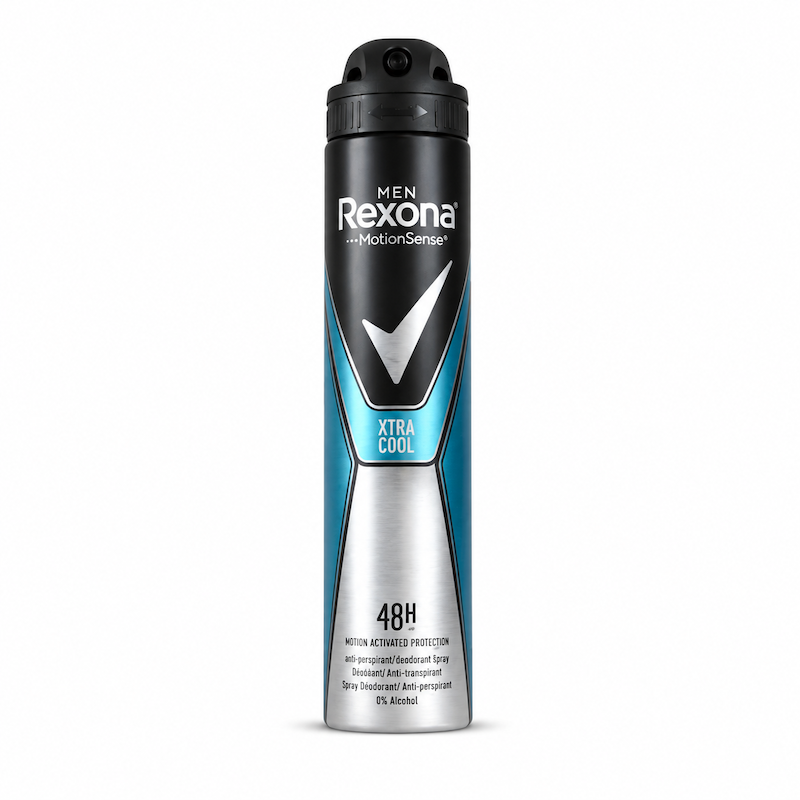 اسپری بدن 48 ساعته اکسترا کول مردانه رکسونا Xtra Cool body spray 48 hour Men Rexona