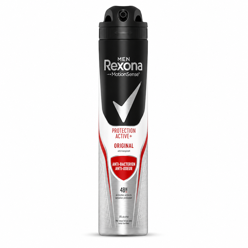 اسپری بدن انتی باکتریال پروتکشن مردانه رکسونا Protection body spray Anti bacterial Men Rexona